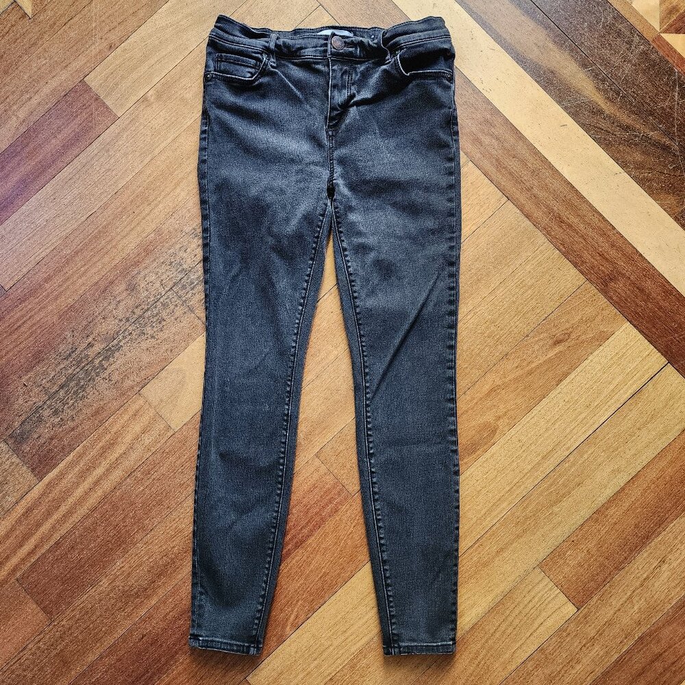 LOFT Dark Gray Legging Jeans Size 4/27